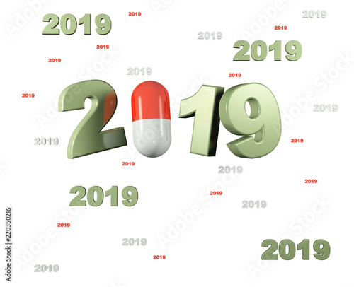 Many Red and White Pills 2019 Designs
