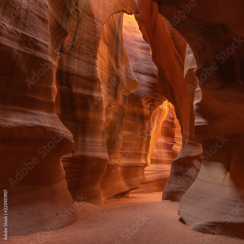 Antelope Canyon, wonderful sandstones formations, Arizona, USA