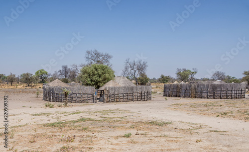 Rural Namibian Village