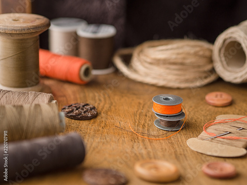 Vintage tools for sewing 