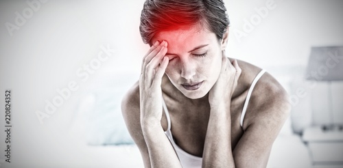 Composite image of highlighted pain