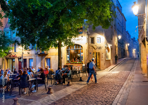 Ville de Metz, Centre-Ville, Place Jeanne d'Arc par Nuit