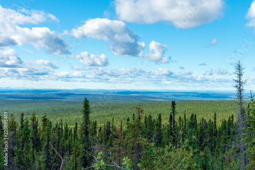 Dempster Highway Traverses Through The Yukon And Northwest Territories, Canada