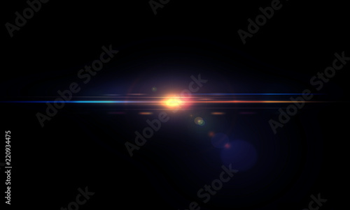 Lens flare light