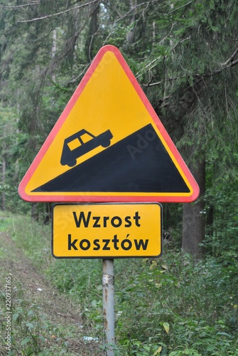 Wzrost kosztów