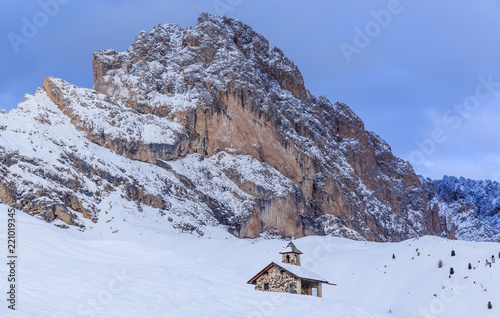 Ski resort of Selva di Val Gardena, Italy