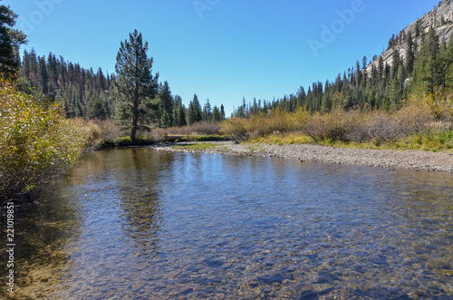 Middle Fork of San Joaquin river Ansel Adams Wilderness, Madera county, California