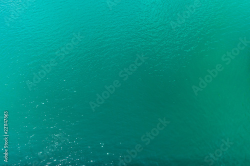 full frame view of beautiful turquoise sea water natural background