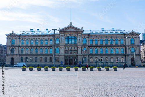 Helsinki. The building of the Art Museum Ateneum.