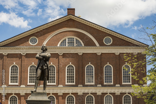 The Faneuil Hall in Boston, Massachusetts