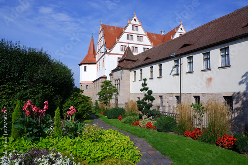 Schloß Ratibor, Spaziergang in Roth, Mittelfranken, Deutschland