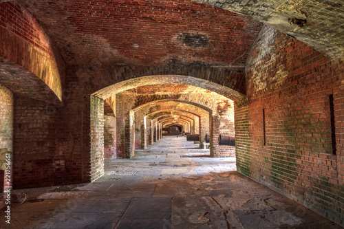 Fort Zachary Taylor in Key West, Florida, was built in 1845