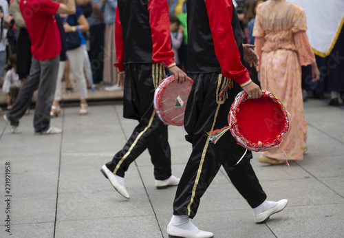 Algerian folk dance group