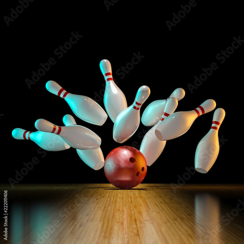  image of bowling action