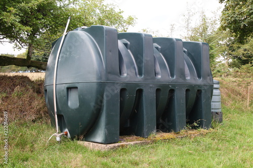 Domestic heating oil tank