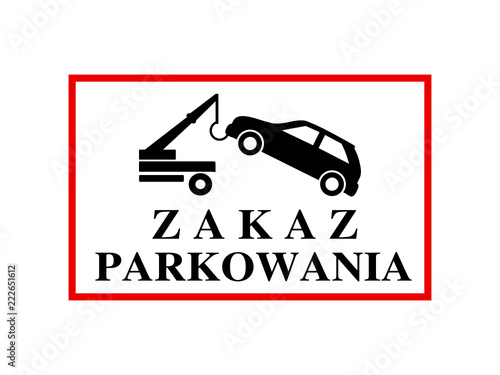 zakaz parkowania