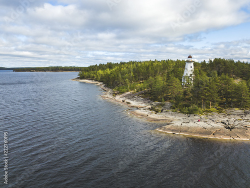 Lighthouse at Cape Besov Nos, Lake Onega