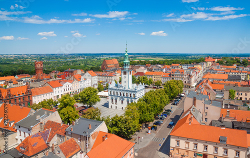 Old town in Chelmno, Poland