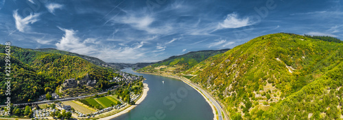 Luftbild Oberes Mittelrheintal