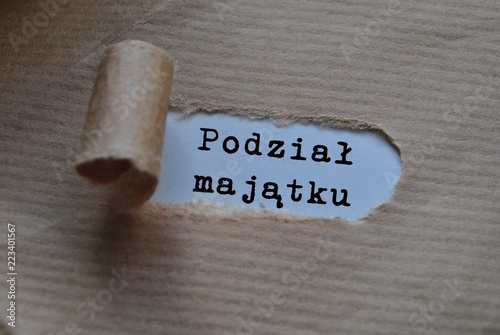 Podział majątku