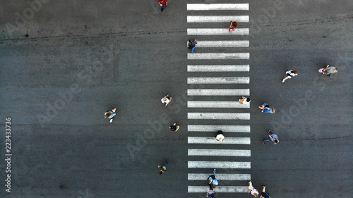 Pedestrian crosswalk background