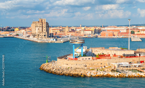Livorno, Italian seaport and cruise harbor in the Mediterranean Sea.