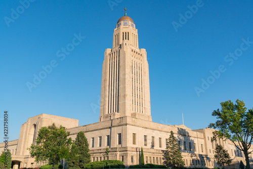 Exterior of the Nebraska Capitol Building