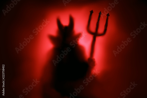 Creepy Devil silhouette