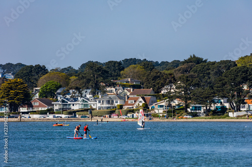 poole harbour and sandbanks dorset uk