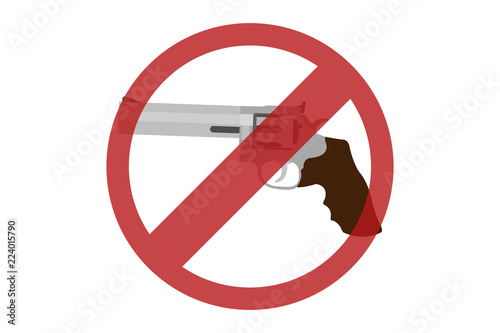 Prohibición de armas de fuego. 