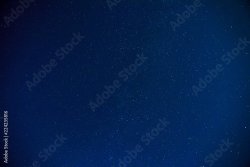 The real surface of the night sky with stars