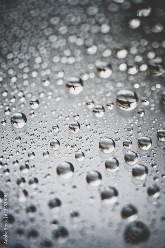 Closeup of Water Drops