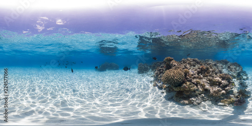 Clear reef in Australia