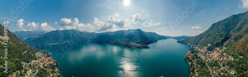 Italy Como Lake drone Air 360 vr virtual reality drone panorama