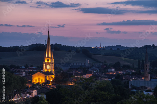 Marciac (Gers - France) - Coucher de soleil