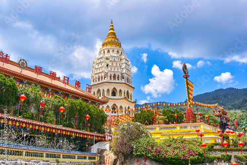 Kek Lok Si Temple on Penang island, Georgetown, Malaysia