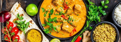 Tradycyjne curry i składniki