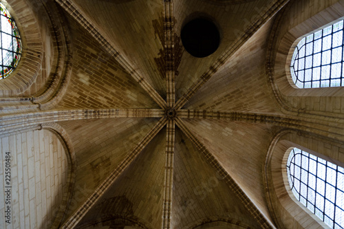 Inside Cathédrale Notre-Dame de Paris - 13th-century cathedral, Paris, France