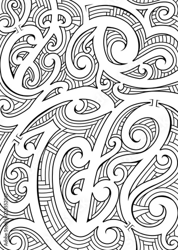 Maori style ornament