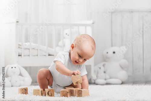 Portrait of a happy baby