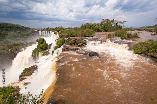 breathtaking view of iguazu waterfalls