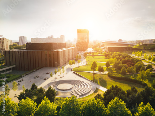 Katowice Strefa Kultury z powietrza