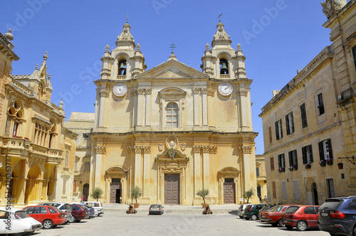  Cathedral of Saint Paul in Mdina, Malta