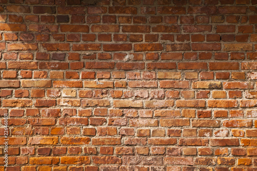old brick wall as an element of the packaging design