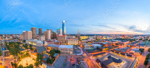 Oklahoma City, Oklahoma, USA Skyline