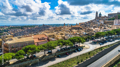 Caltagirone is a town and comune in the Metropolitan City of Catania, on the island of Sicily, southern Italy.