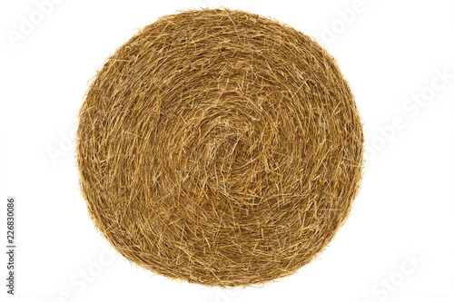 Round hay bale