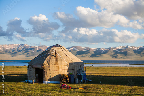 Yurts in Kyrgyzstan