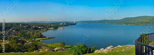 Hudson River panorama at Peekskill New York