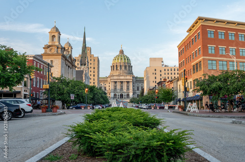 Street View of Harrisburg State Capital